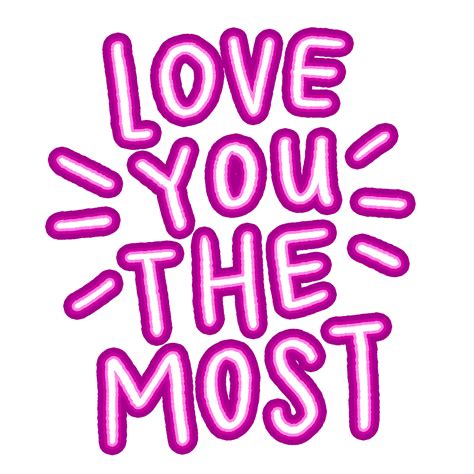 i love you the most gif